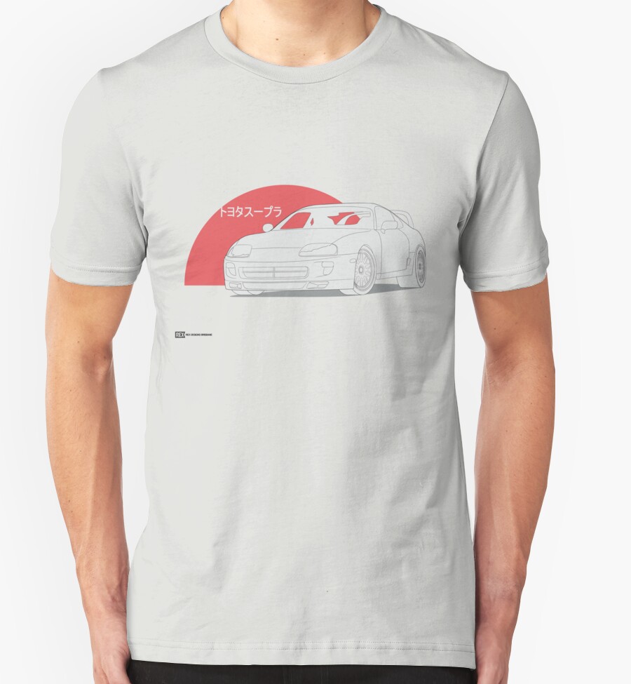 t shirt toyota supra