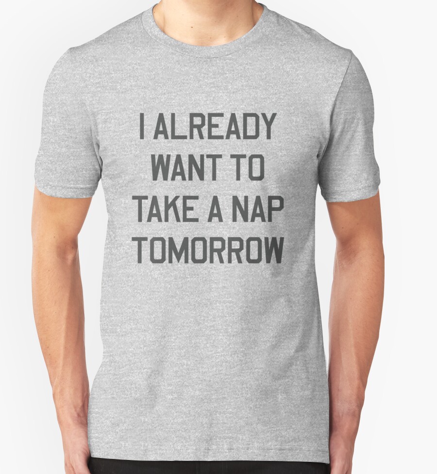 all i want for christmas is a nap shirt