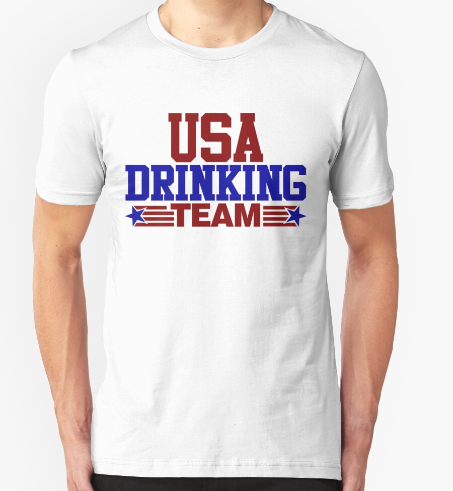 usa drinking shirts