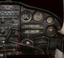 Airplane - Piper PA-28 Cherokee Warrior - A warriors view by Mike Savad