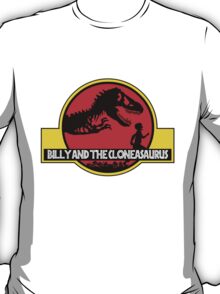 billy and the cloneasaurus t shirt