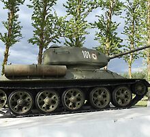 tank T34 by mrivserg