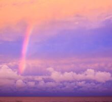 Twilight Rainbow by Silken Photography