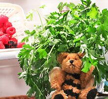 Bumble Bear Flew Into the Fridge Today! by heatherfriedman