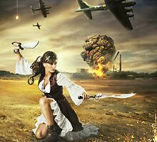 The Steampunk Warrior by PavanKrushik