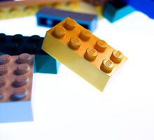 Lego Pile by Anthony Cooley
