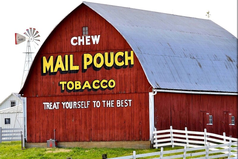 "Mail Pouch Barn in Jasper" by DCCaptured Redbubble