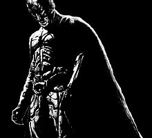 The Dark Knight (black background) by scoop314