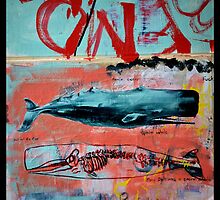 Moby Dick was a Sperm whale and I'm pretty sure he would have had a thing or two to say about Fukushima if he had the chance... by Cat Leonard