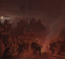 The Buffalo Dance by Bridgeman Art Library
