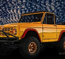Yellow Dog Bronco Crisp Christmas Morning Romp by ChasSinklier