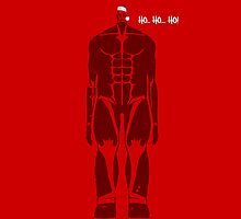 Shingeki No Kyojin - Santa Titan by coffeewatson