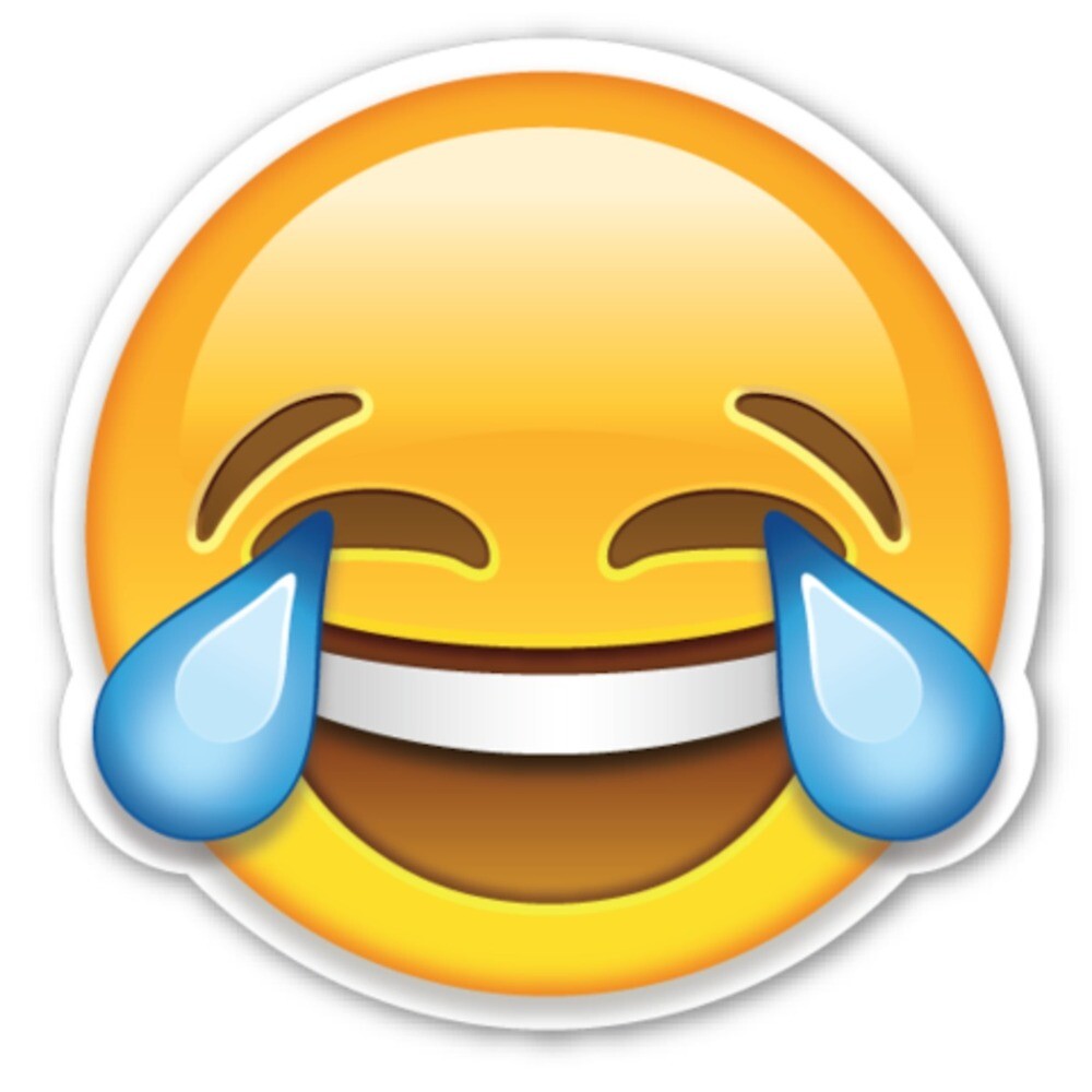 "Laughing Emoji" by Arshp  Redbubble