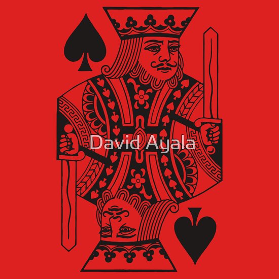 "King of Spades" TShirts & Hoodies by David Ayala Redbubble