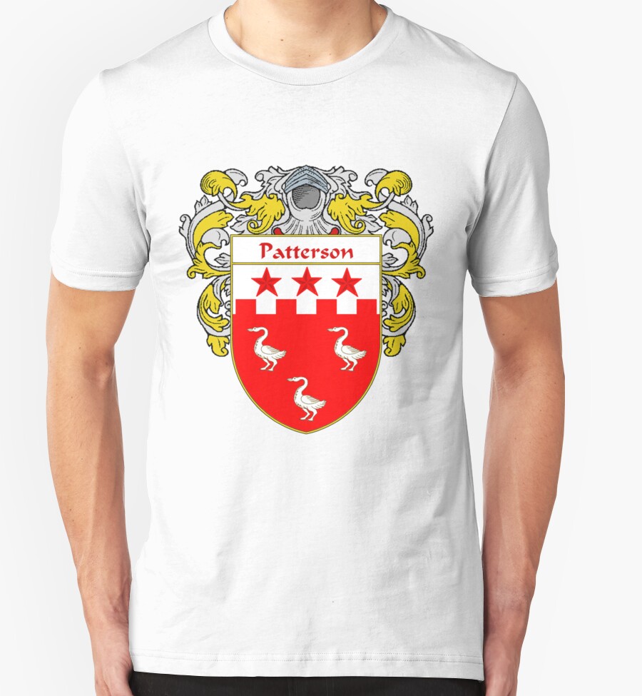 “Patterson Coat of Arms / Patterson Family Crest” T-Shirts & Hoodies by