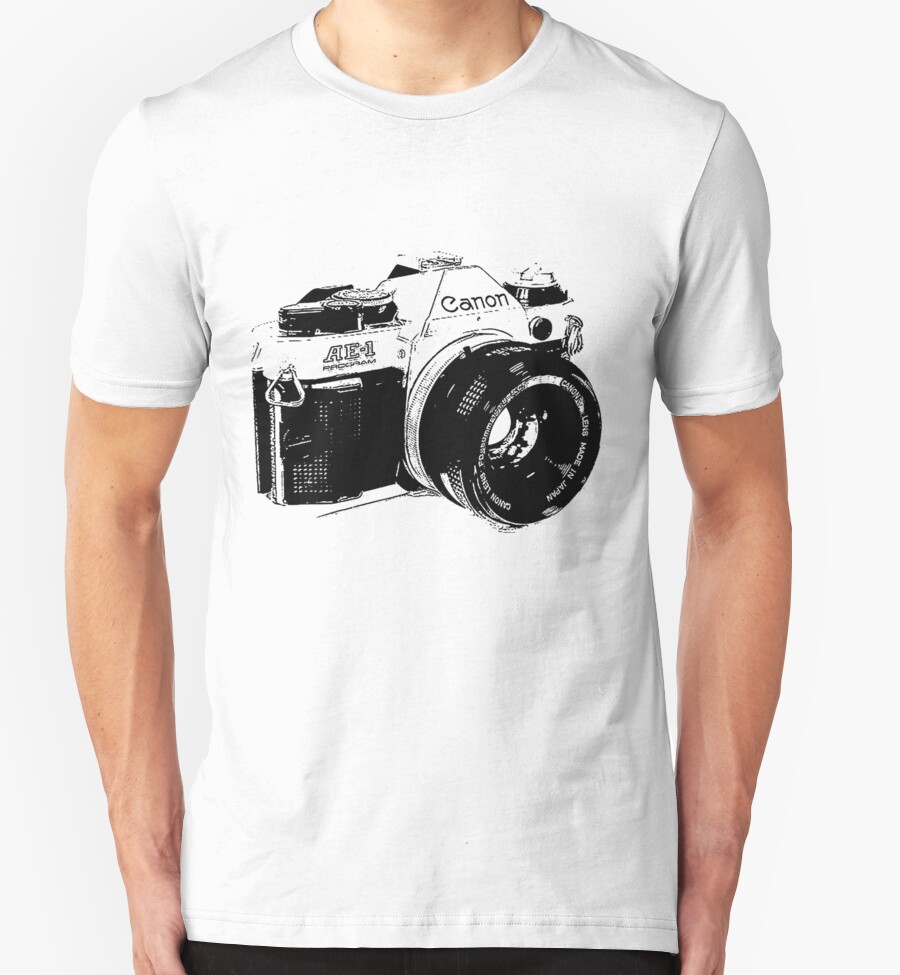 "Vintage Canon Camera" TShirts & Hoodies by PatiDesigns Redbubble