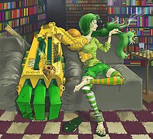 A Little Cyborg Called I Don't Care by augustinas