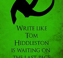 Tom Hiddleston Waits on the Last Page by Elantris