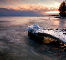 Under Glow, Lake Superior by Michael Treloar