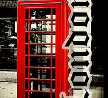 Red London Telephone Box Case by Jonicool