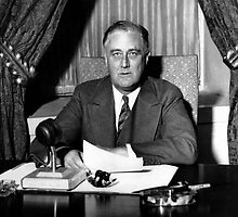 President Franklin Roosevelt by warishellstore