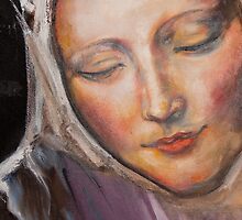 ... Pieta Mother Detail by <b>Naomi Duben</b> - flat,220x200,075,t.u3
