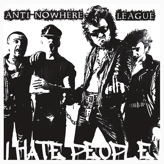 anti nowhere league shirt