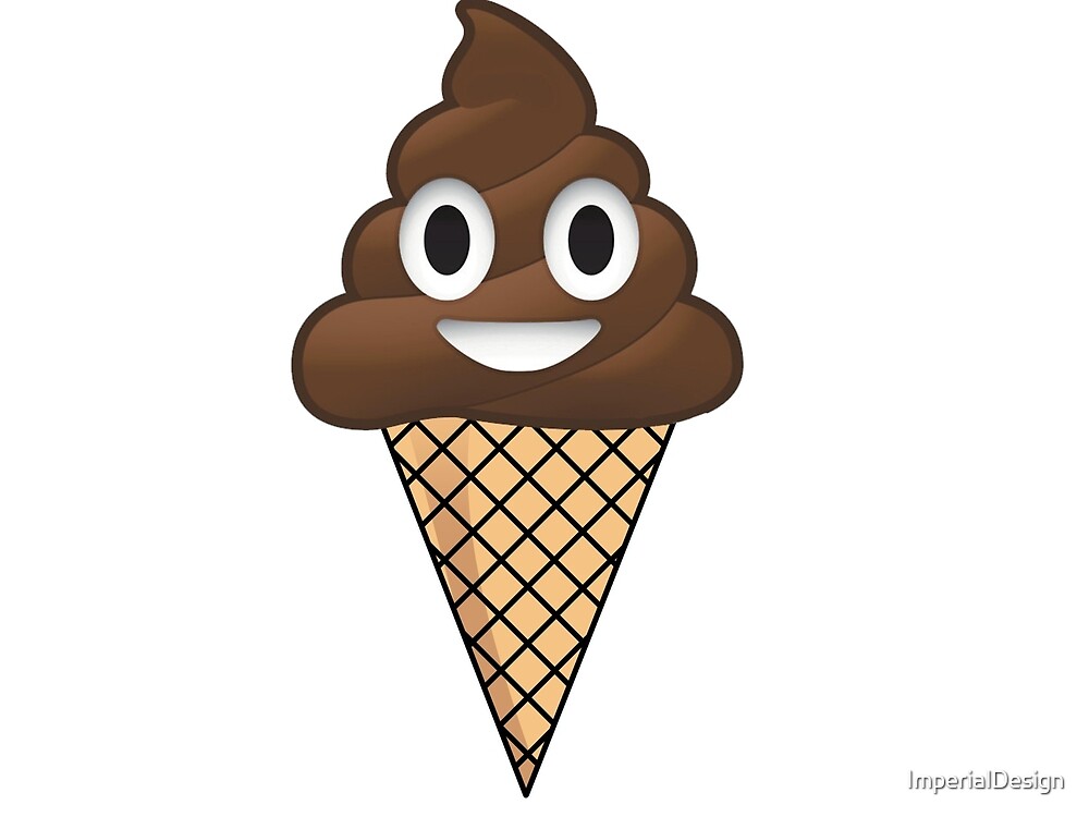 Is it poop emoji or ice cream?