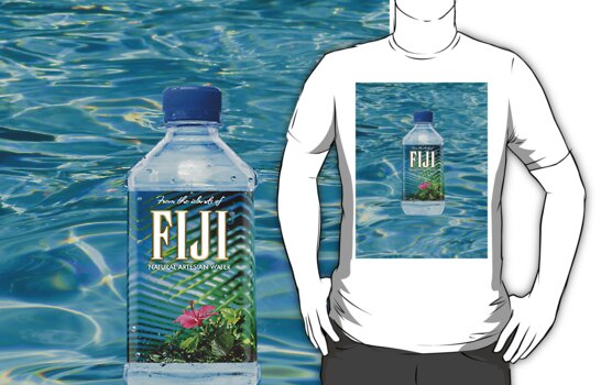 fiji water shirt