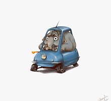 Driving Elephant by Hannah Joe