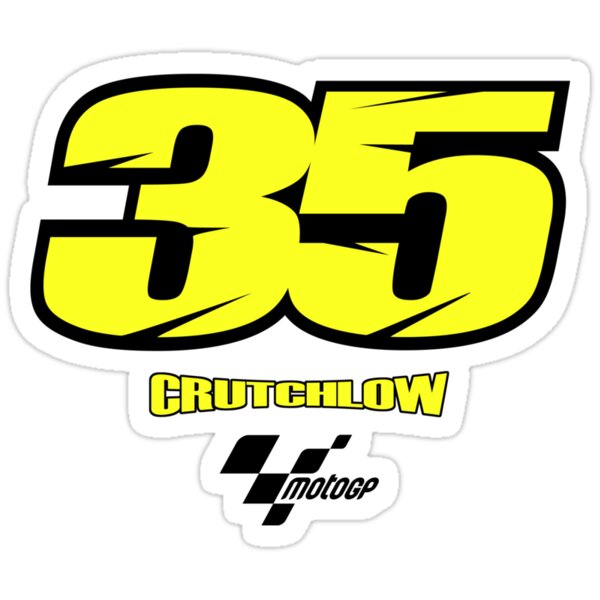 quot cal crutchlow quot stickers by skelepug redbubble quot cal crutchlow quot stickers by skelepug redbubble