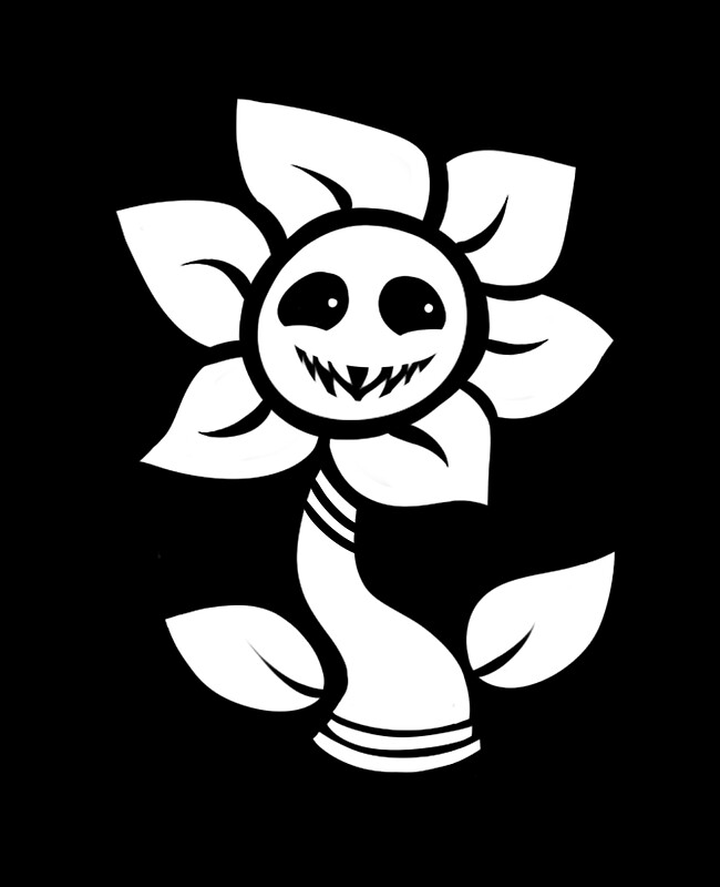 &quot;Undertale Flowey&quot; Stickers by SwagofAges Redbubble