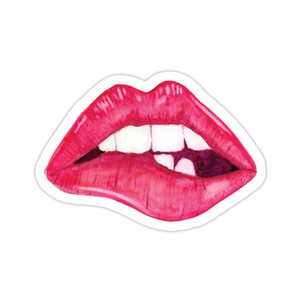 "Lips" Stickers by charlo19 Redbubble