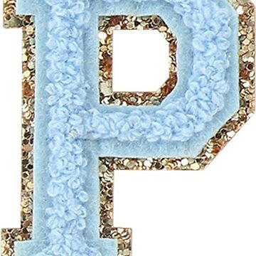 Preppy Blue Varsity Letter P Sticker For Sale By Ktp100 Redbubble