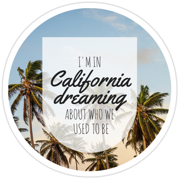 Adele Hello California Beach Boys Dream Tumblr Palm Sunset Print by ...