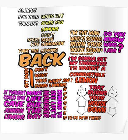 Cave Johnson: Posters | Redbubble