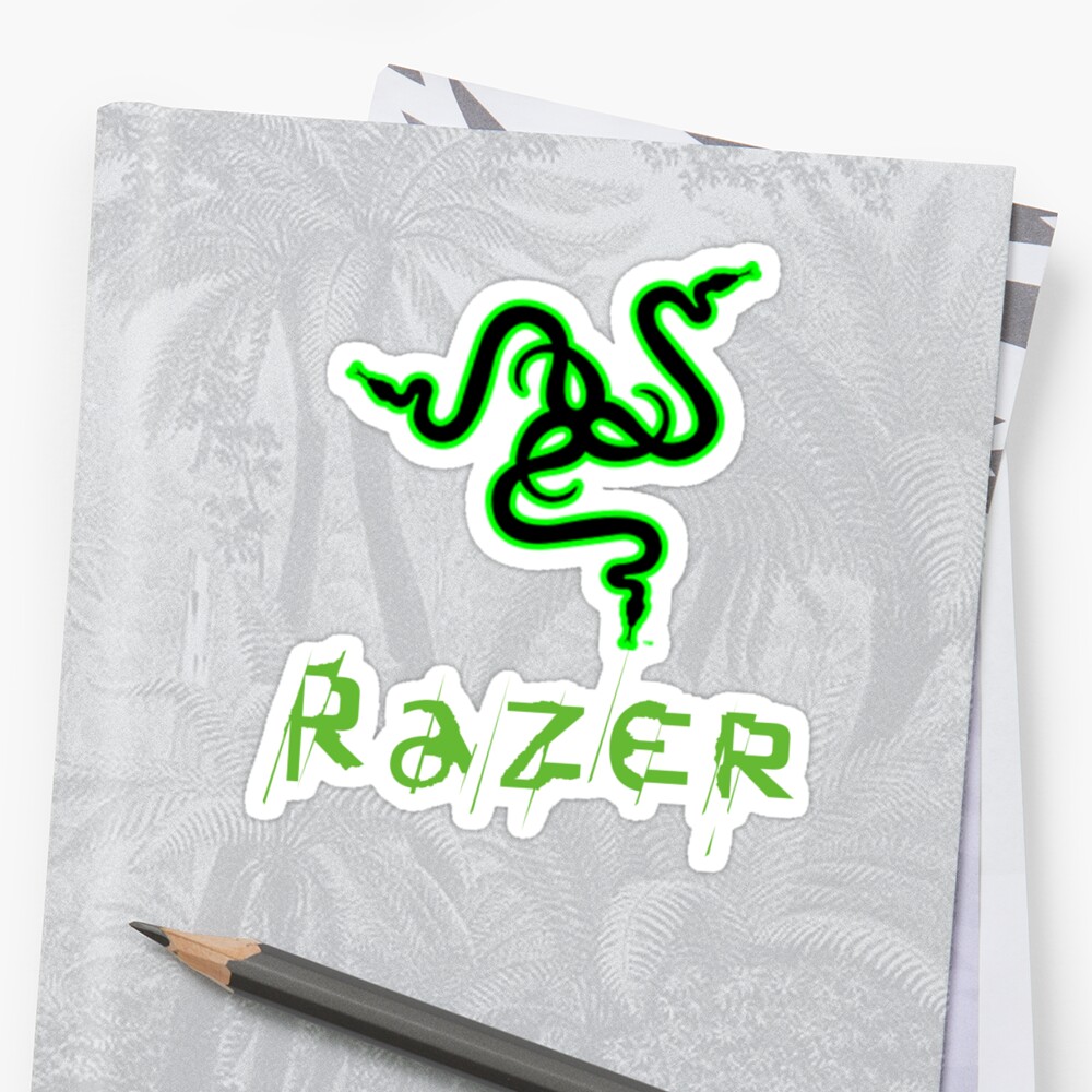 Razer Logo Stickers By Rattaspi Redbubble