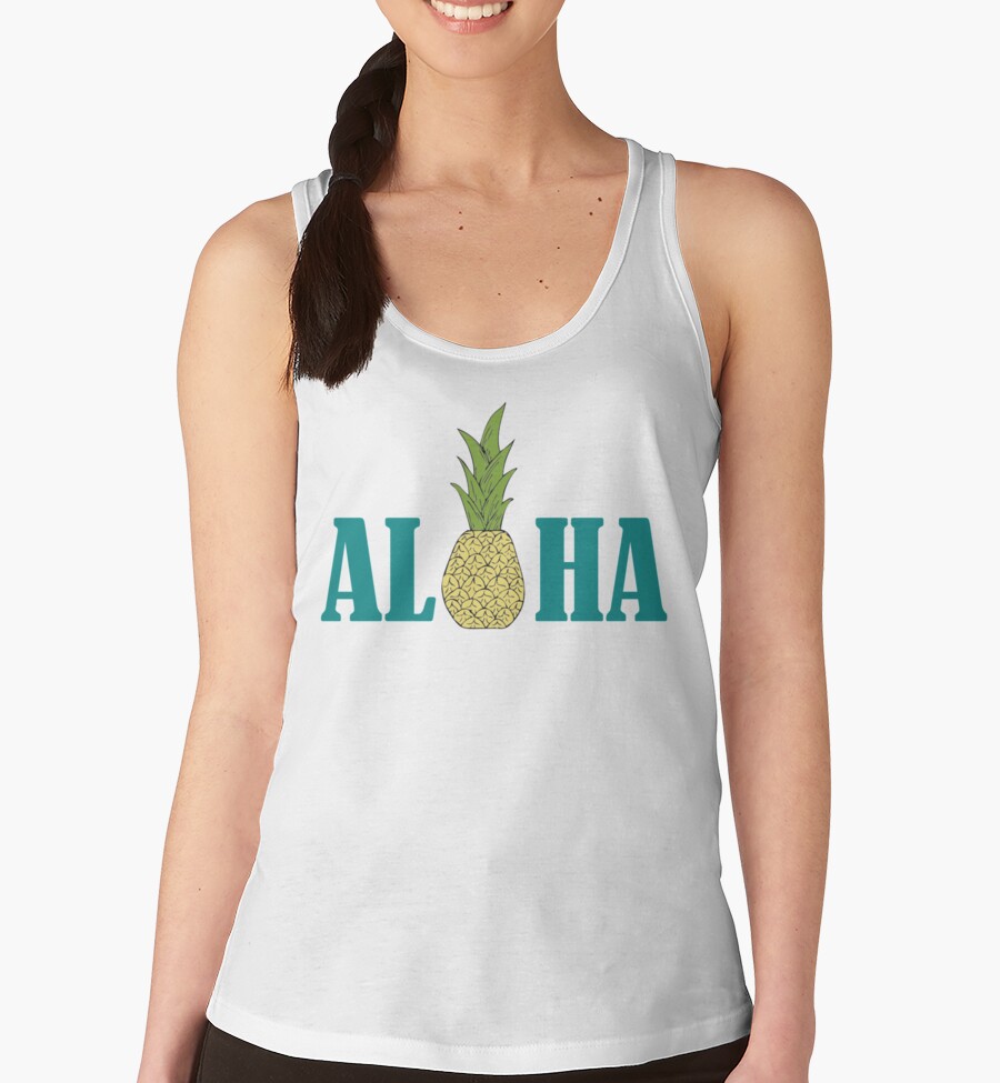 "aloha hawaii " Women's Tank Tops by whitechristmas Redbubble