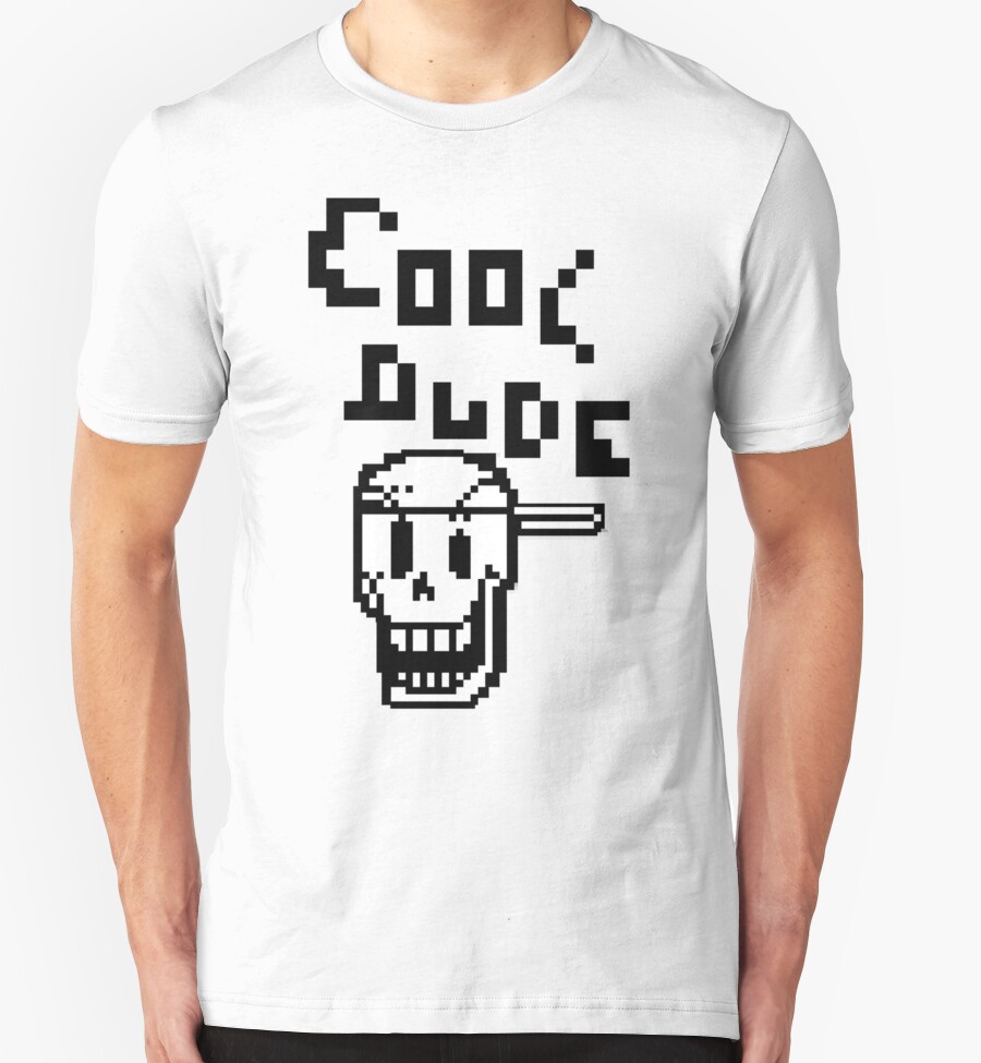 cool dude shirt undertale