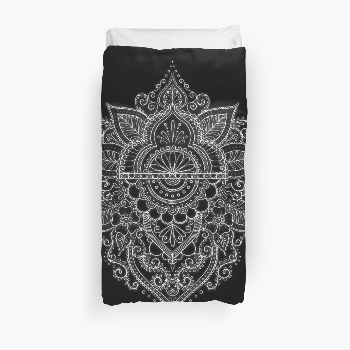 "Mandala" Duvet Covers by Orce Vasilev Redbubble