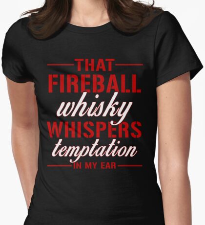 fireball whiskey womens shirt