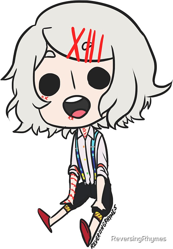 White Haired Anime Boy Stickers Redbubble