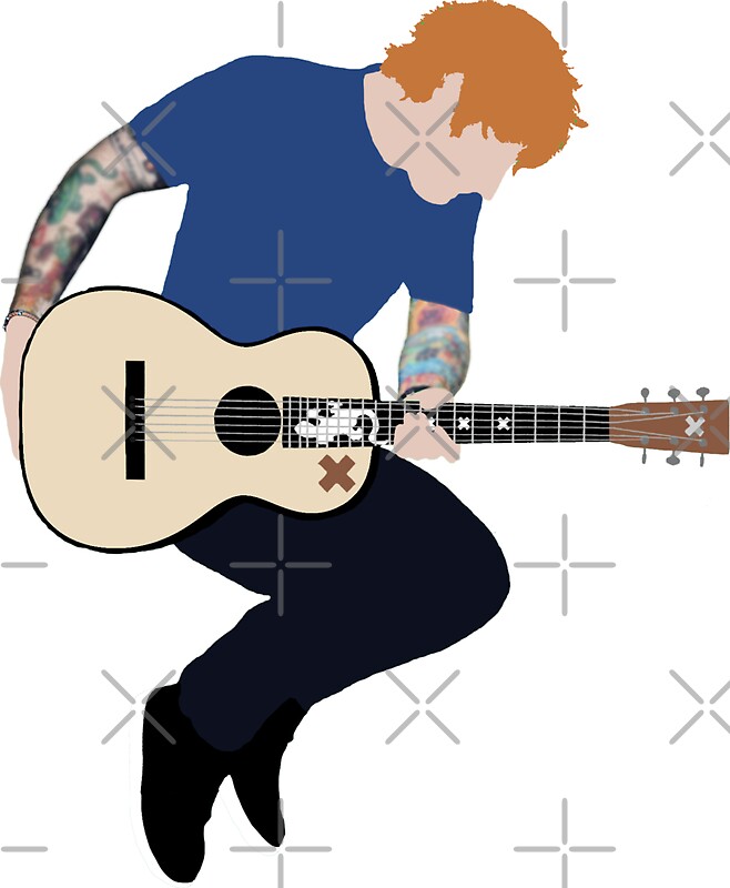 Ed Sheeran Drawing Stickers Redbubble