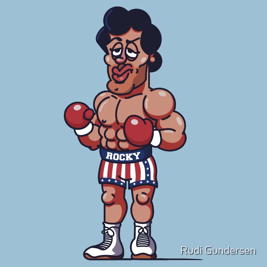 Rocky Balboa Drawing Gifts & Merchandise Redbubble