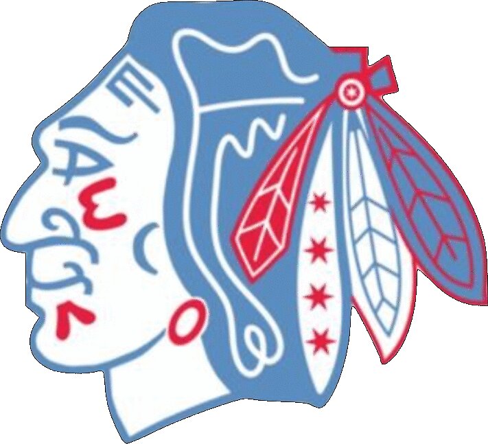 Chicago Blackhawks Logo: Sticker | Redbubble