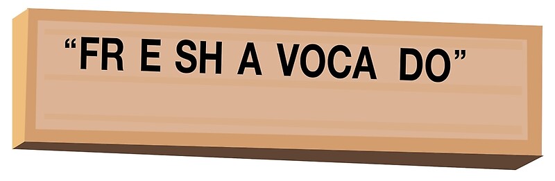 Fre Sha Voca Do Meaning