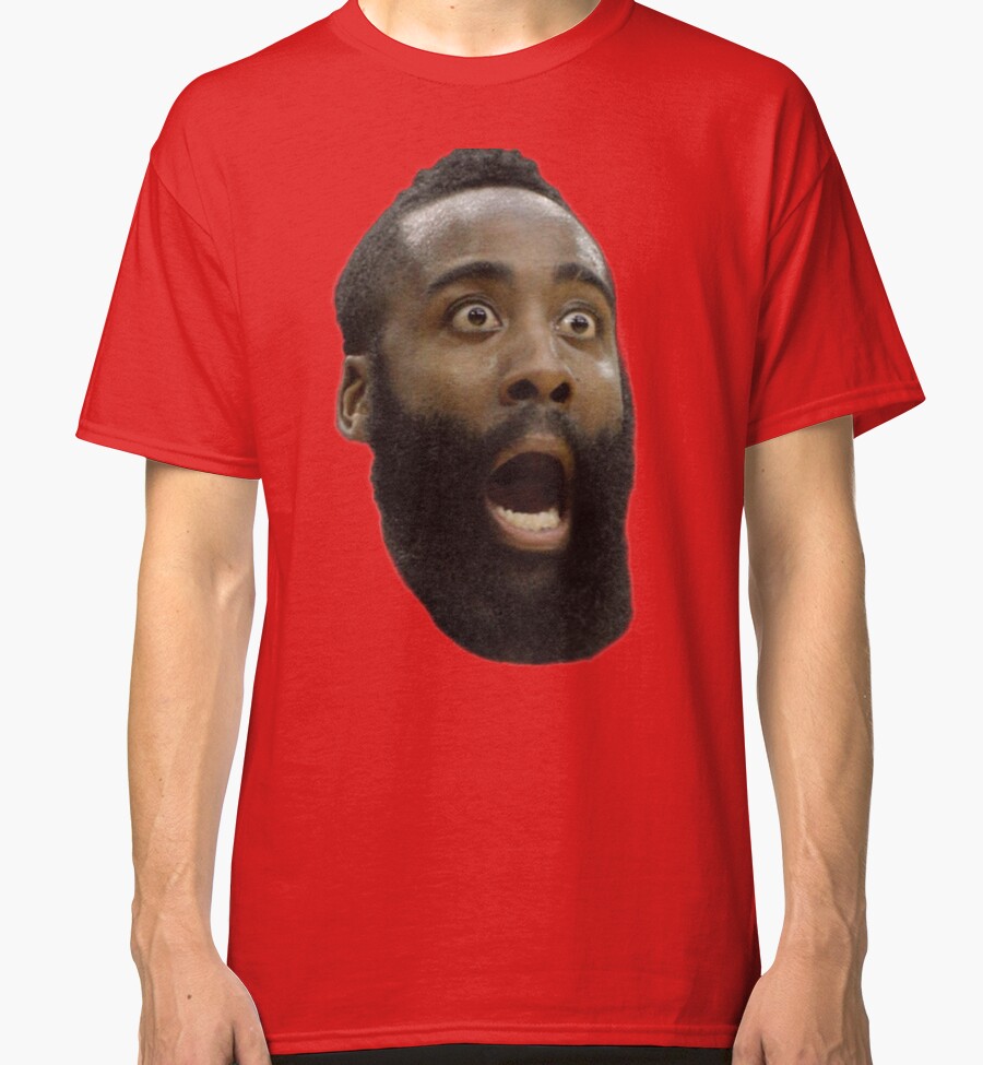 Houston Rockets James Harden Classic T Shirts By Jonkiwi Redbubble