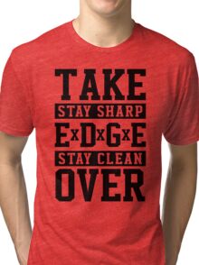 t shirt straight edge