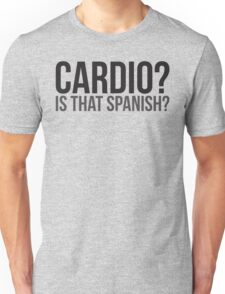 cardio is that spanish shirt