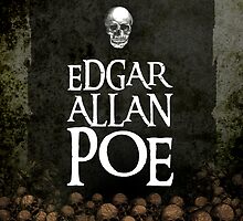 Edgar Allan Poe by gigaillustrator
